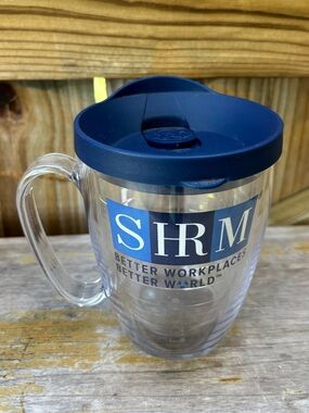 Tervis SHRM Short Cup Style Insulated Travel Tumbler with Handle 16oz